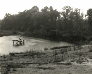 A small lake in Glassboro NJ from 1964.